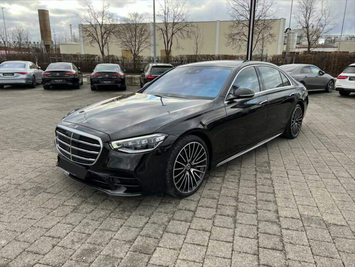 Mercedes - Benz S 400d AMG LONG | předváděcí auto skladem | od autorizovaného prodejce | černá metalíza | super cena | online prodej | online nákup | autoibuy.com